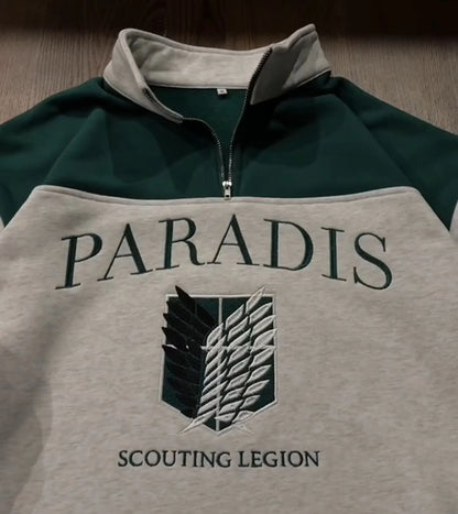 AOT Scouting Legion Paradis Zip