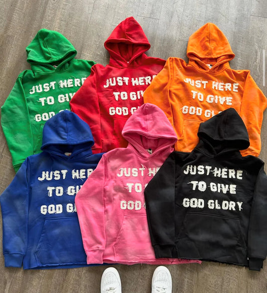 Give God Glory Hoodie