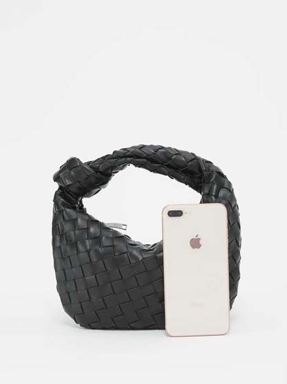 Luxe woven bag mini