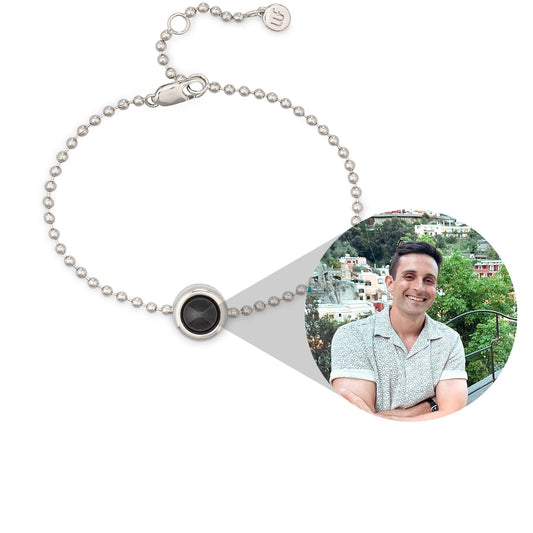 Personalized Ball Shot Photo Bracelet