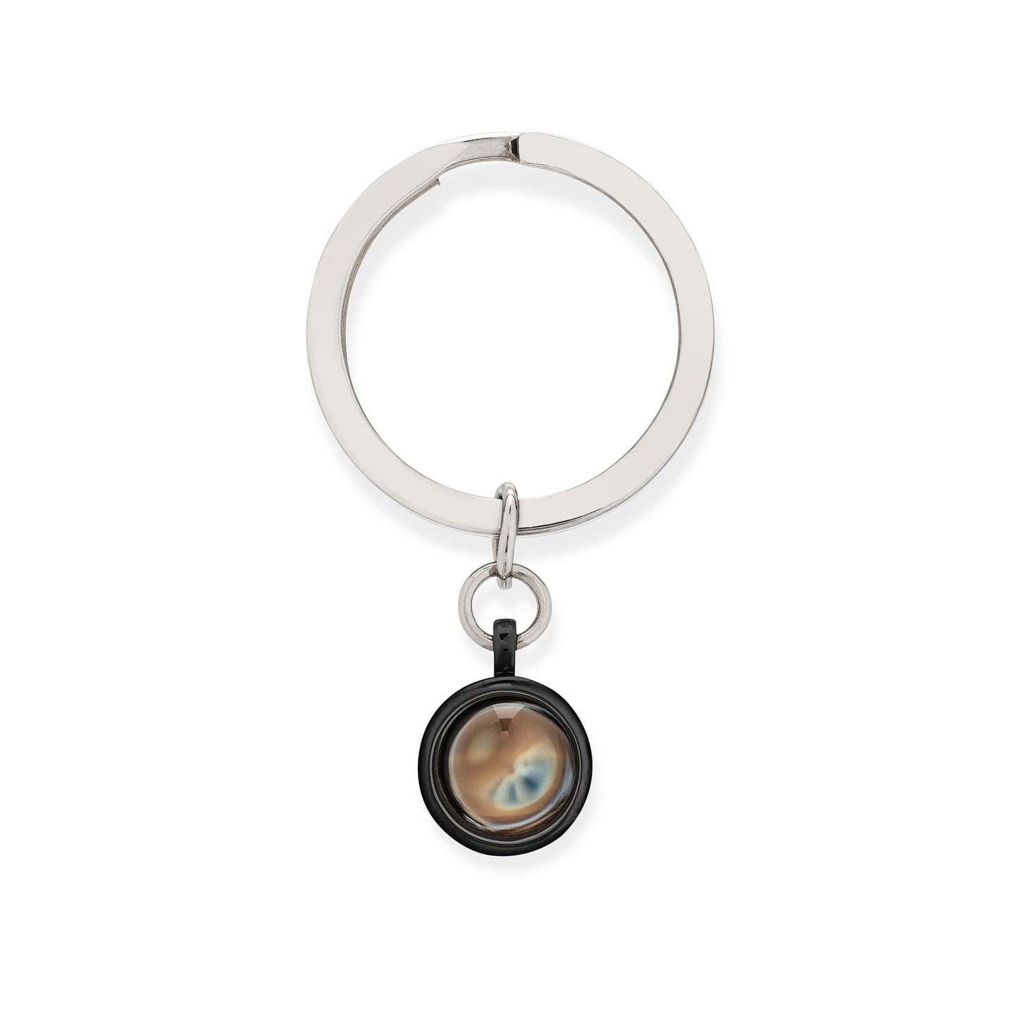 Personalized Circle Photo Keychain