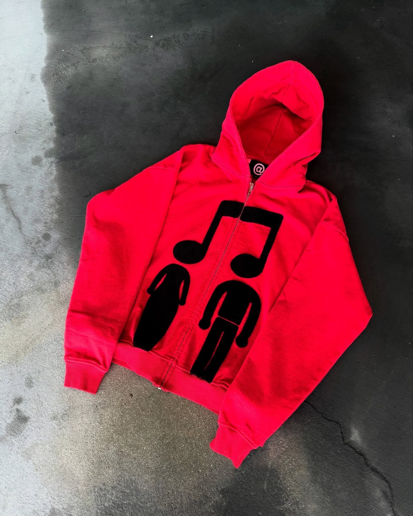 “MUSIC CONNECTS US” ZIP-UP