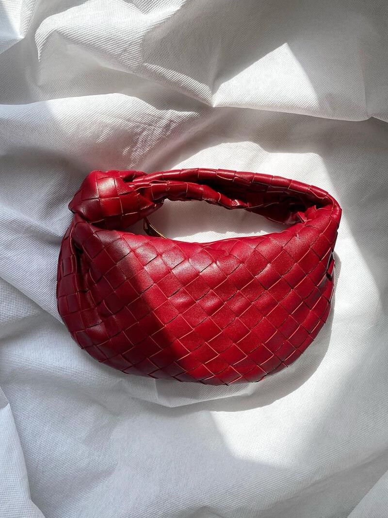 Luxe woven bag mini