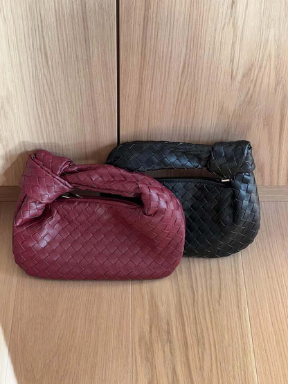 Luxe woven bag mini