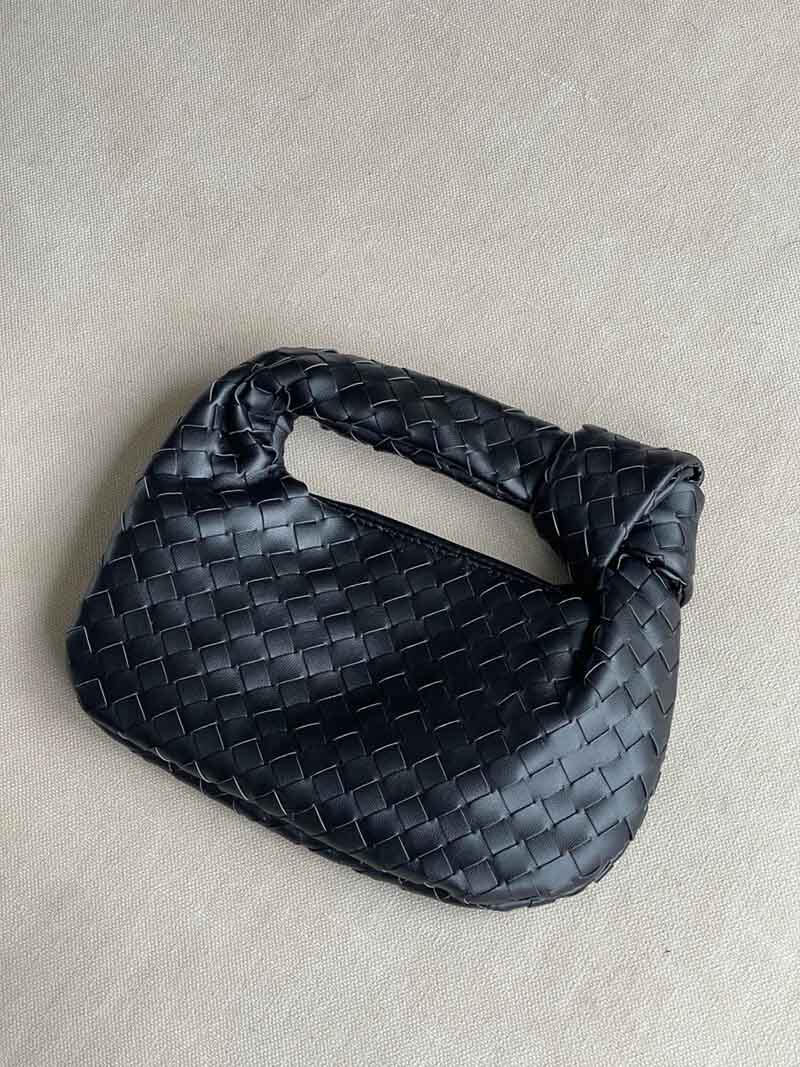 Luxe woven bag mini