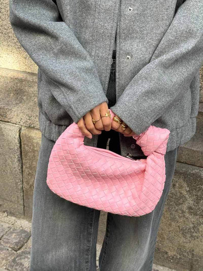 Luxe woven bag mini